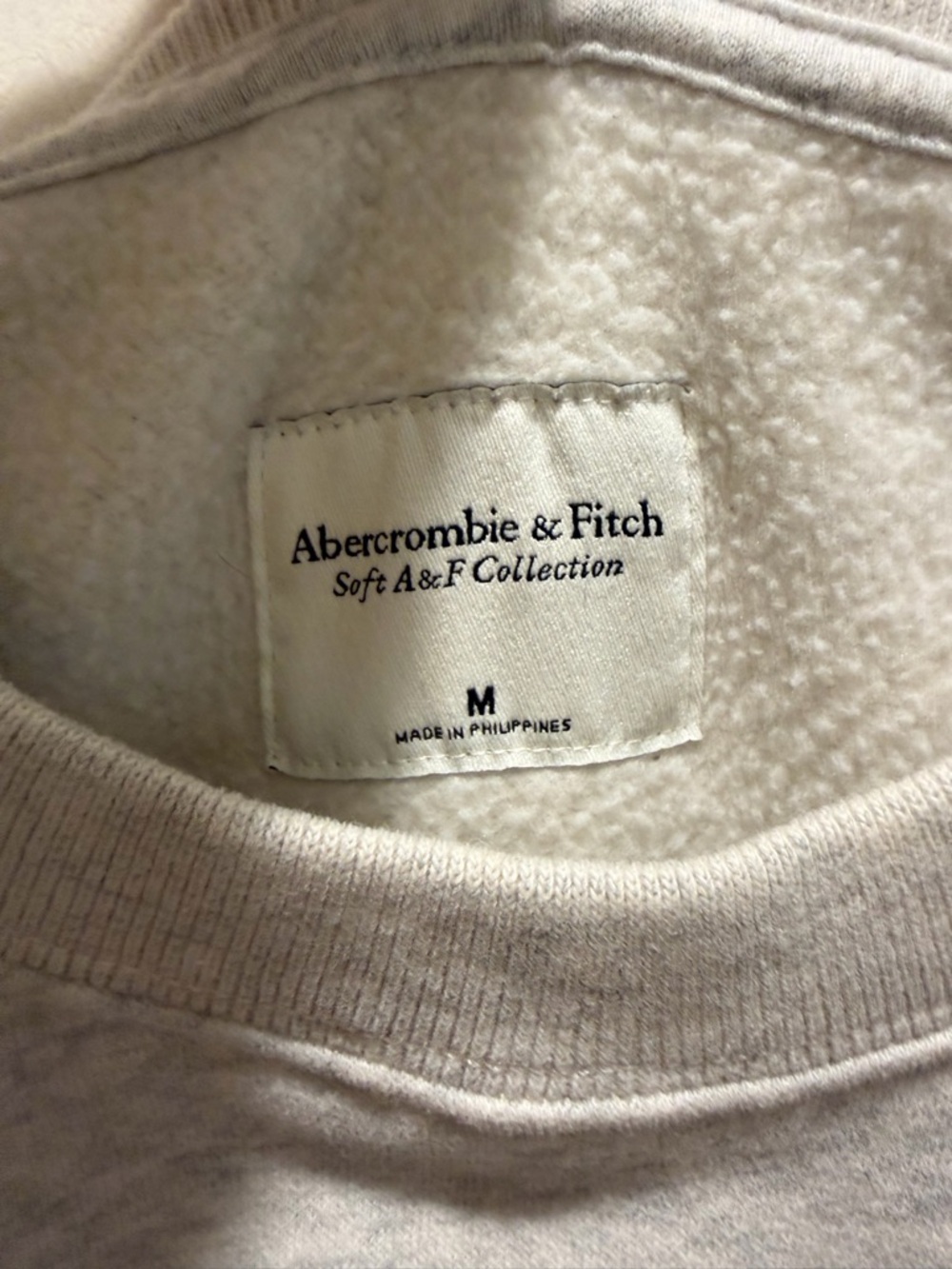 A&F SPICY Graphic Crewneck Sweatshirt - Abercrombie Oversized - Picture 3 of 3